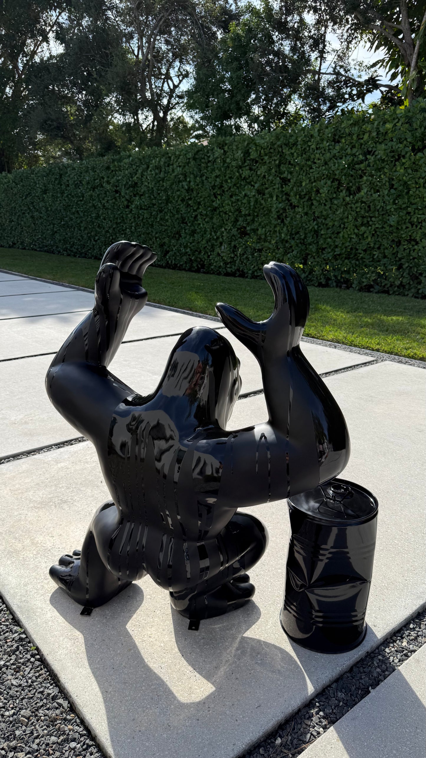 Barrel Matt black Drip Gorilla