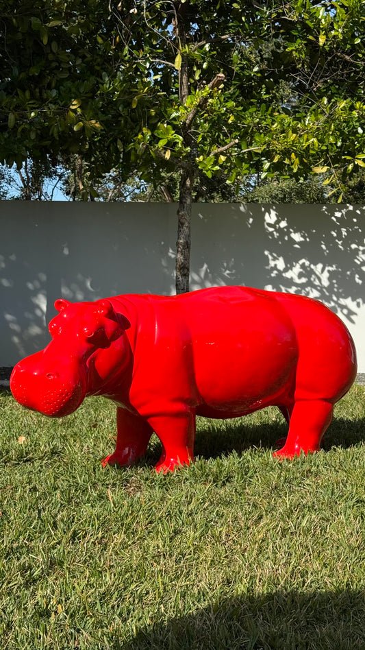 Hippo Sculpture
