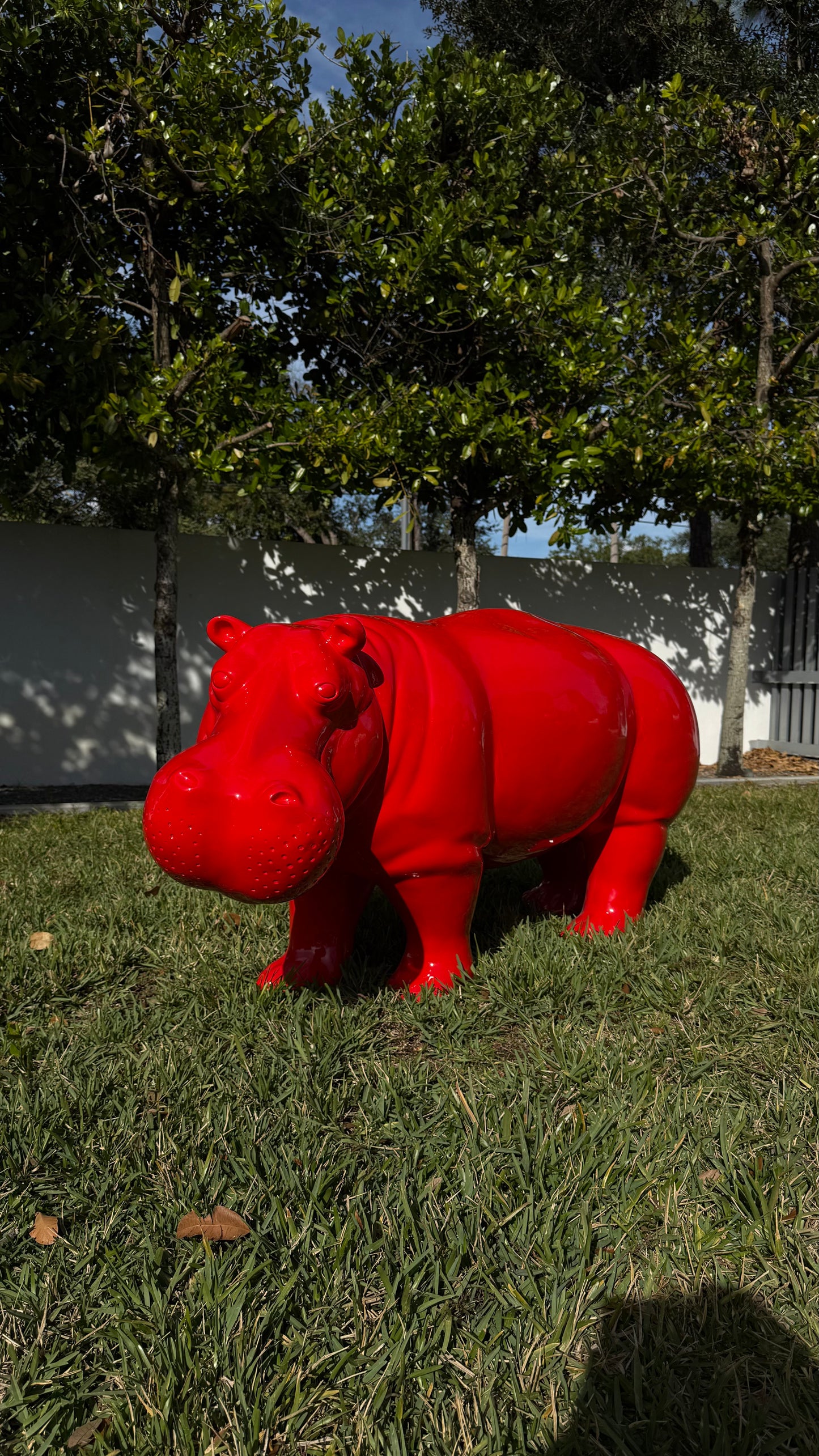 Hippo Sculpture